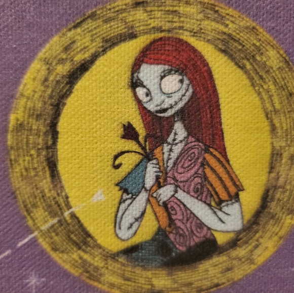 Disney Nightmare Before Christmas Printed Jack Skellington & Sally Canvas Print - Picture 3 of 11